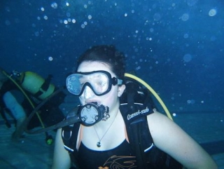  Curso de buceo en alberca 